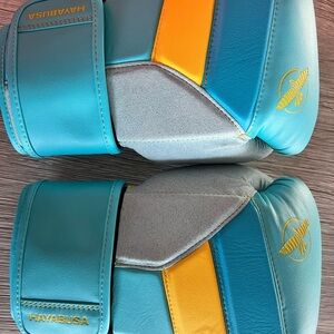(Brand new) Hayabusa T3 Blue and Yellow Boxing Gloves